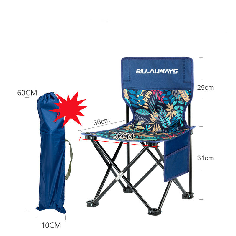 PHOENIXES™ Outdoor Folding Chair Portable Camping Equipment