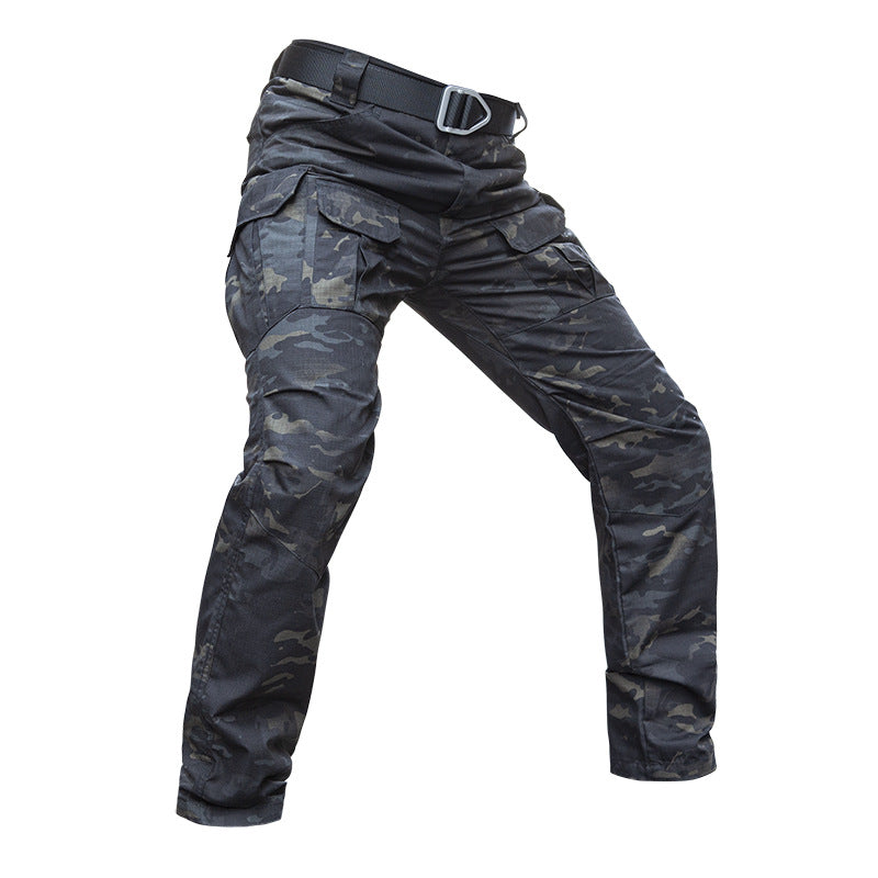 PHOENIXES™ Spring And Autumn Waterproof Multi-pocket Sports Loose Tactical Casual Pants