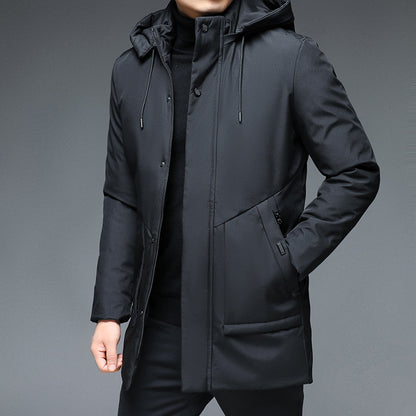 PHOENIXES™ Men's Hooded Thickened Warm-keeping Cotton Coat