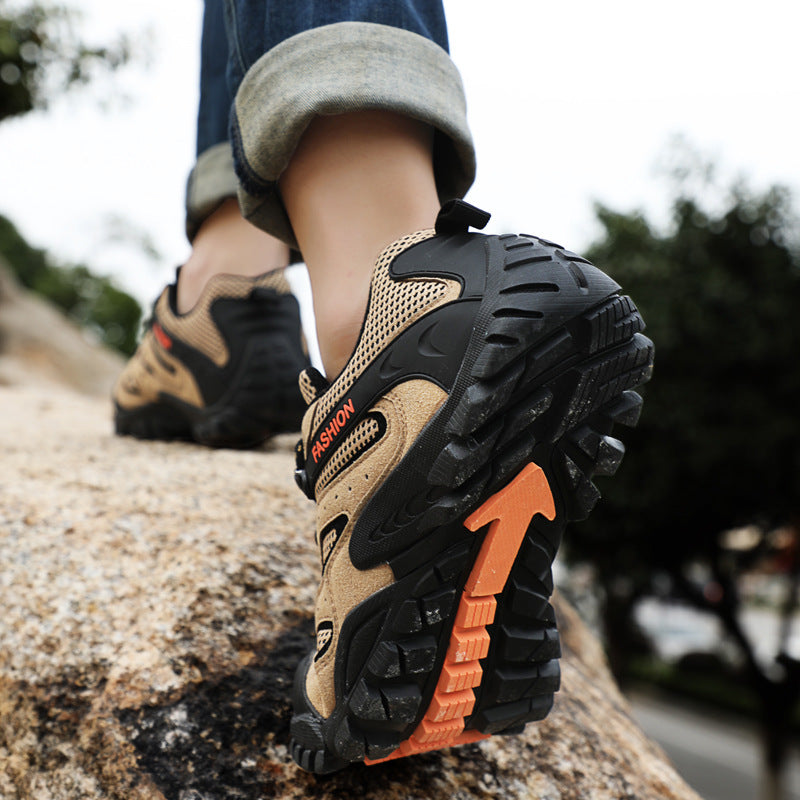 PHOENIXES™ Trekking Shoes Male Anti-Skid Walking Sneakers For Climbing Mountaineering Camping