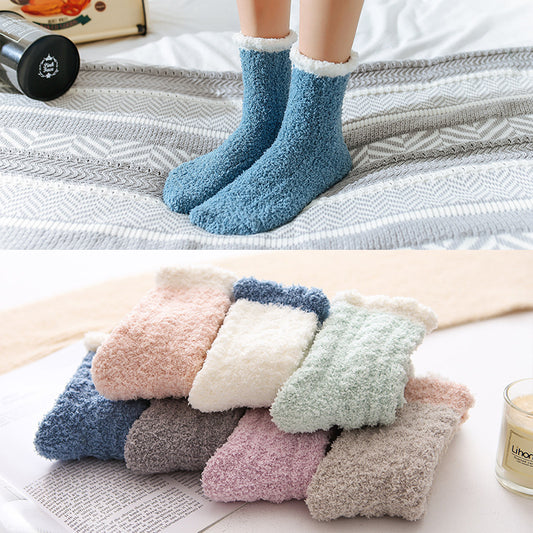 PHOENIXES™ Women Thermal Fluffy Socks Autumn Winter Warm Socks