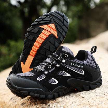 PHOENIXES™ Trekking Shoes Male Anti-Skid Walking Sneakers For Climbing Mountaineering Camping