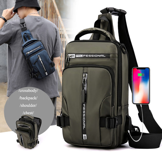 PHOENIXES™ Crossbody Bags Men Multifunctional Backpack