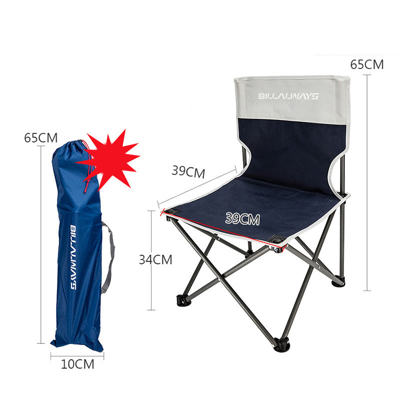 PHOENIXES™ Outdoor Folding Chair Portable Camping Equipment