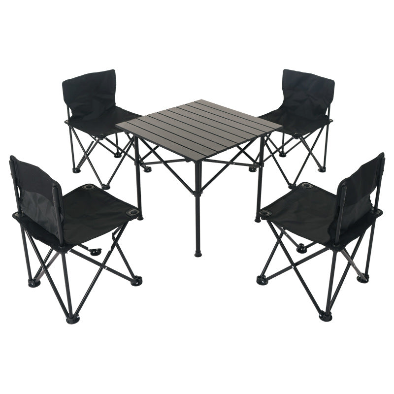 PHOENIXES™ Outdoor Picnic Barbecue Folding Table And Chair Set