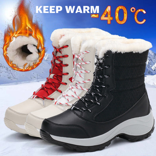 PHOENIXES™ Snow Boots Plush Warm Ankle Boots  Winter Shoes For Women