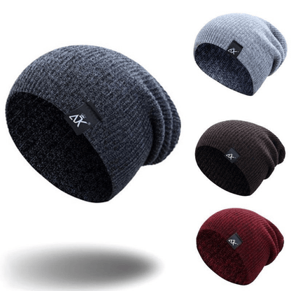 PHOENIXES™ Unisex Fashionable Knitted Beanie, Winter Wool Elastic Hat For Outdoor Cycling, Camping, Travel Winter Beanie Hat Acrylic Knit Hats For Men Women