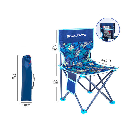 PHOENIXES™ Outdoor Folding Chair Portable Camping Equipment