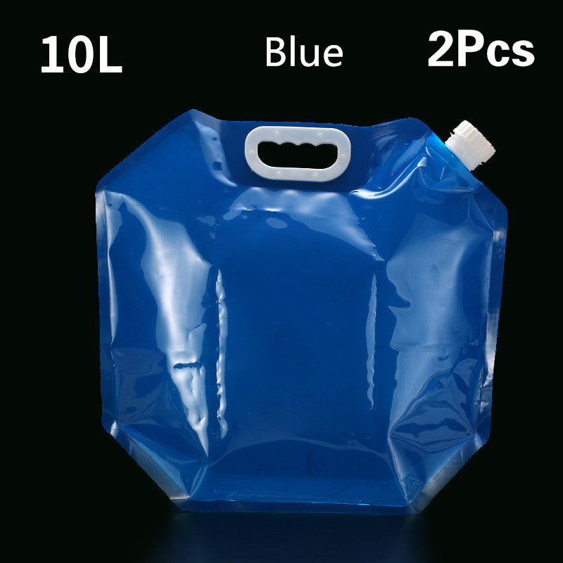 PHOENIXES™ PVC Outdoor Camping Hiking Foldable Portable Water Bags Container