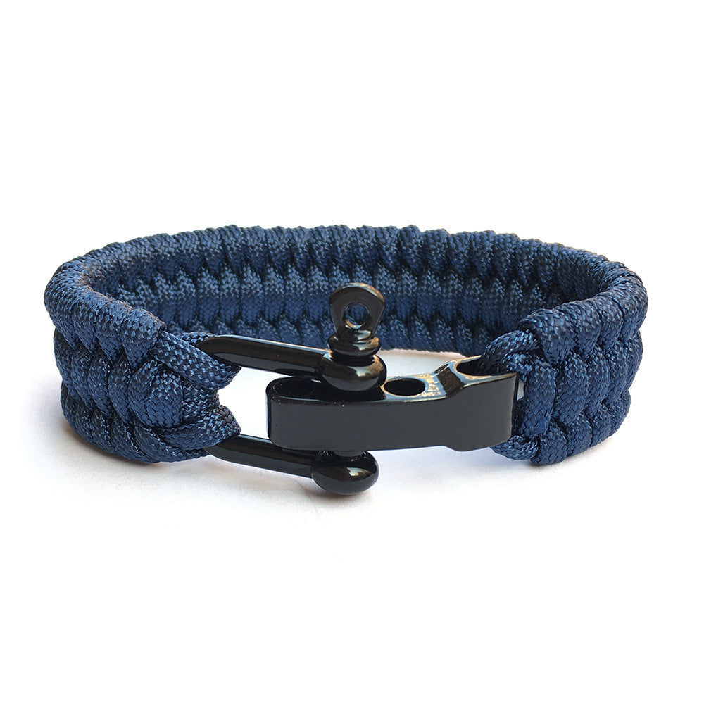 PHOENIXES™ Outdoor Mountaineering Camping Emergency Seven-core Parachute Cord Woven Bracelet