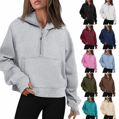 PHOENIXES™ Zipper Hoodies Sweatshirts Pocket Loose Sport Tops