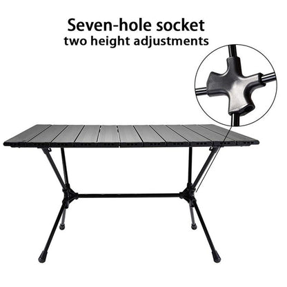 PHOENIXES™ Aluminum Alloy  Portable Camping Folding Table  - Lightweight ,Picnic , BBQ Table