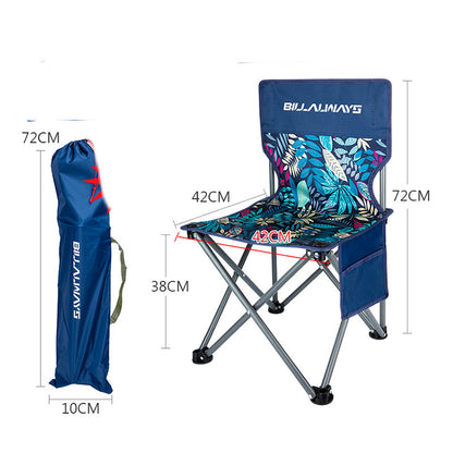 PHOENIXES™ Outdoor Folding Chair Portable Camping Equipment