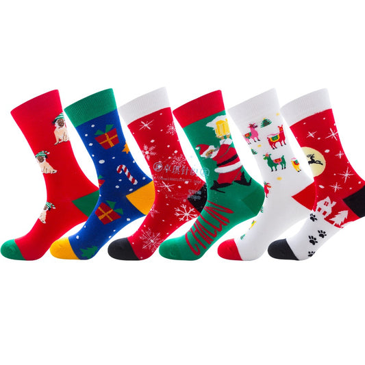 PHOENIXES™ Christmas Socks Santa Claus Elk Socks