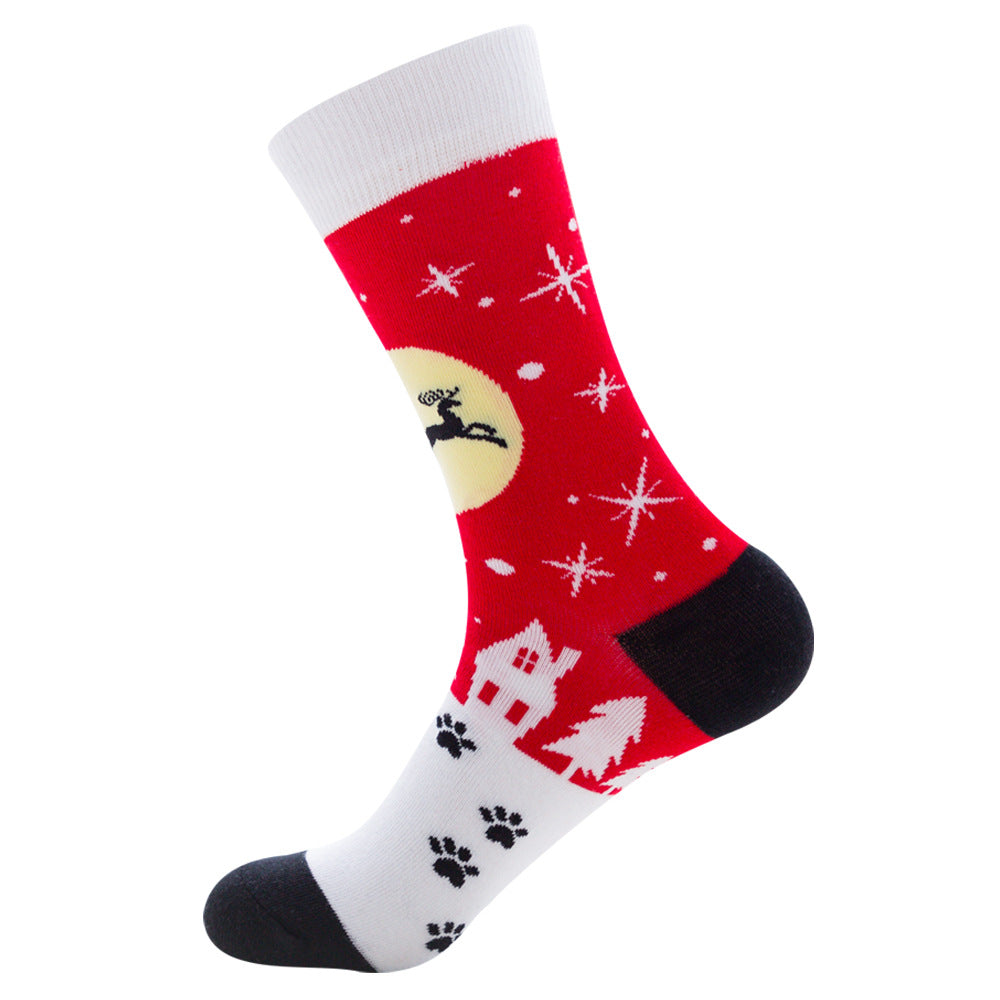 PHOENIXES™ Christmas Socks Santa Claus Elk Socks