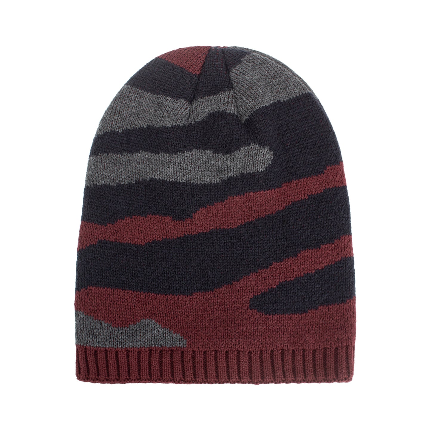 PHOENIXES™ New Tricolor Striped Long Pullover Knit Beanie