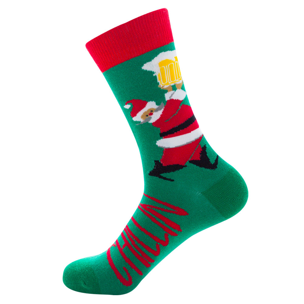 PHOENIXES™ Christmas Socks Santa Claus Elk Socks